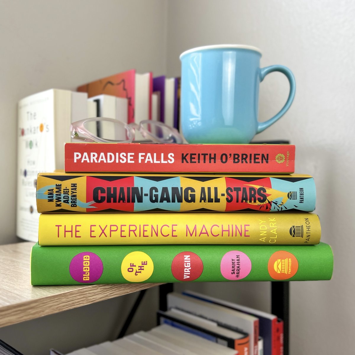 PantheonBooks's tweet photo. There are #pubdays and then there are "drop everything and read because there are SO many exciting new books" daysโfeaturing an explosive debut, a mind-bending nonfiction, a shocking piece of reportage, and a graphic novel years in the making. https://t.co/2wi6UxAjDk https://t.co/d3Ny9eR8Dq