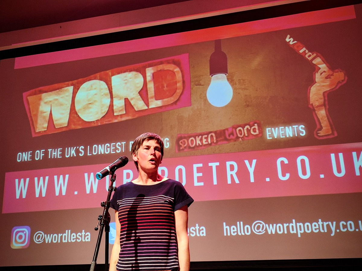 WORDLesta's tweet photo. So - about last Thursday’s WORD! @attenboroughac..😮🤩 Thanx 2 extraordinary headlines #annawalsh &amp; @sjsword; stunning open mic; gorgeous hosts @AbigailWillock &amp; #noeponte &amp; TimSayers 4 the pics.

Join us 4 more - AKA AfterWORD! this Thursday, May 4th @attenboroughac, 5.30-6.30pm https://t.co/1J0x5Qumzx