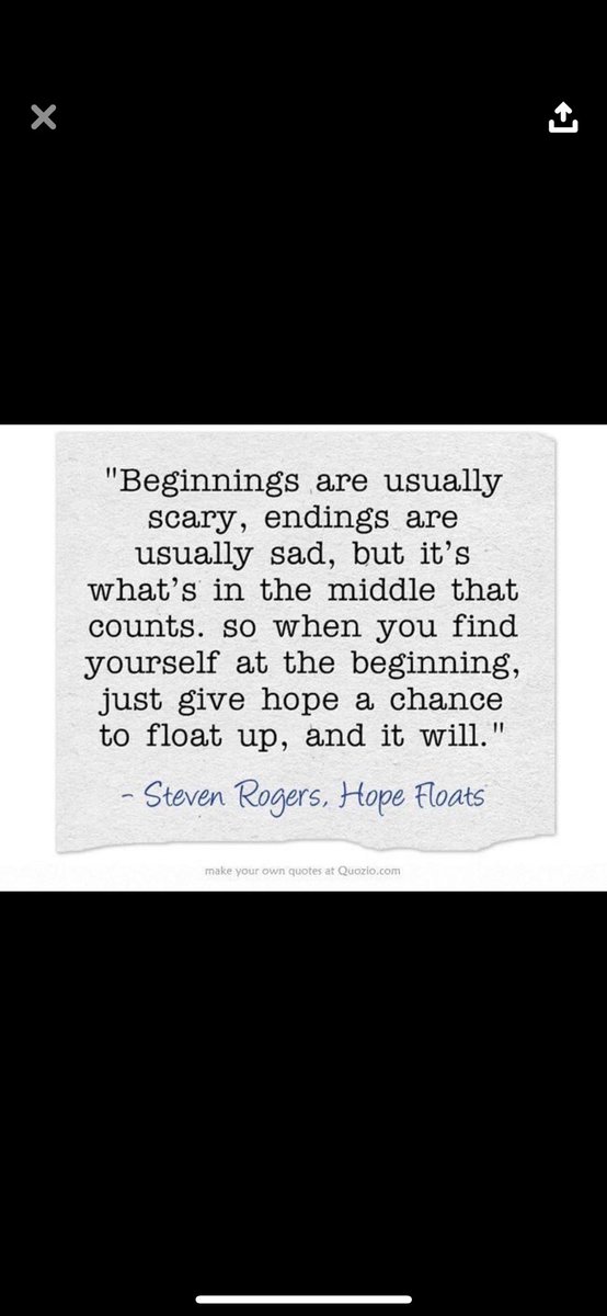 Just give hope a chance to float up 💫
