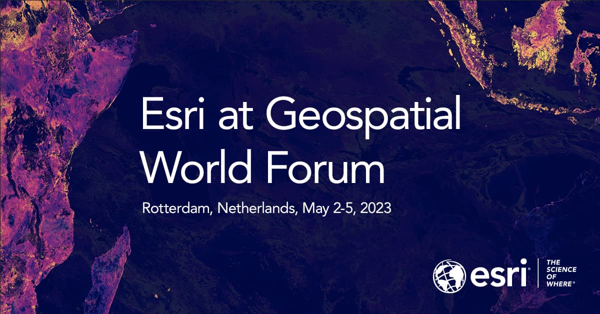 Join Esri’s Tim Fella, as he discusses the critical role of partnerships in his presentation, “Covering the SDG Data Alliance Country Implementation Approach and The Esri ArcGIS Solution for the #SDGs.” Tune in on May 4 at 0930-1130 to learn more. #GWF2023 esri.social/EcgF50NYX3I