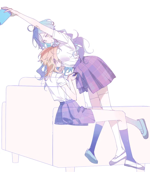 [여체화/女体化] 카나타 군 나한테 너무 가까이 있는 거 아니야?  [CP : 카나카오(kanakao)]