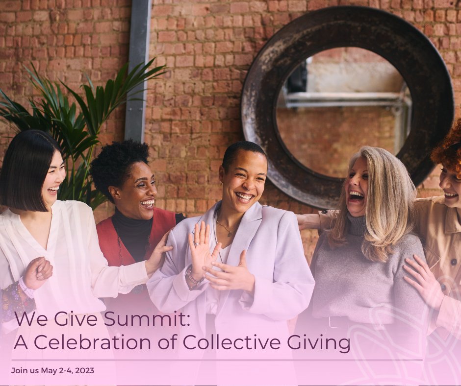All #WeGiveSummit sessions are FREE to attend. We want to ensure everyone can engage and learn with one another. Donations of $50+ will receive swag in the mail (while supplies last!).

Register here: wegivesummit.org

#summit #collective #giving #together #support