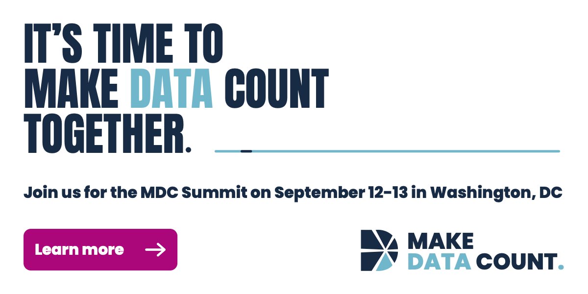 Announcing our Inaugural MDC Summit in Washington, DC Sept 12-13

Announcement: makedatacount.org/2023/05/02/ann…

Summit: summit.makedatacount.org
