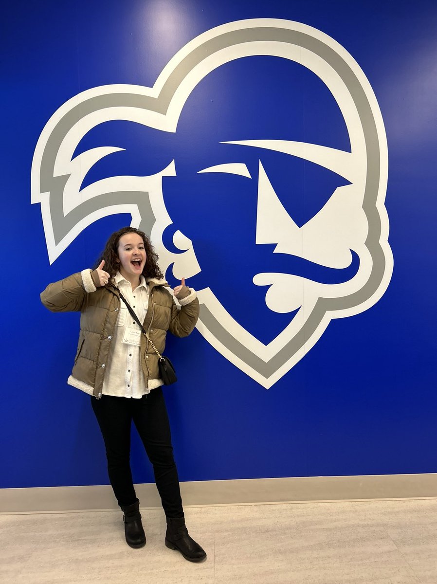 laurenreese328's tweet photo. Officially a Pirate at @SetonHall! Thank you to my friends, family, and faculty who have supported me and helped me decide. Truly cannot wait to take on this new adventure! 🏴‍☠️🎥💙 @HPRwildcats @JonTallamy @kfenlon67 @SeamusWCampbell @HighPointSTEM @BrianEmmaHP @becky_sarno https://t.co/NiGmiobXQs