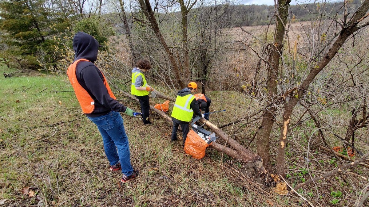 25 years ago the HOT Team adopted a road in our community that we maintain twice a year. This past Saturday the rain let up long enough for us to get that job done!