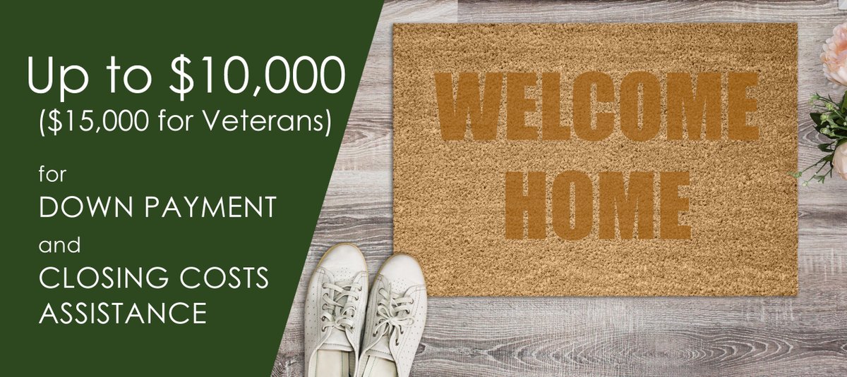 South Central Bank can offer grants up to $10,000 (up to $15,000 for honorably discharged veterans, active duty service members, reservists and surviving spouses of service personnel) that can be applied to a homebuyer’s down payment and closing costs.
southcentralbank.com/welcome-home/