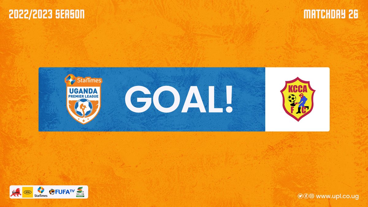 UPL's tweet image. GOAL! KCCA FC (Moses Waiswa Ndhondhi)

53' KCCA FC 1-0 Onduparaka FC
▶️ pjq57.app.goo.gl/FSZF

#StarTimesUPL | #KCCOND