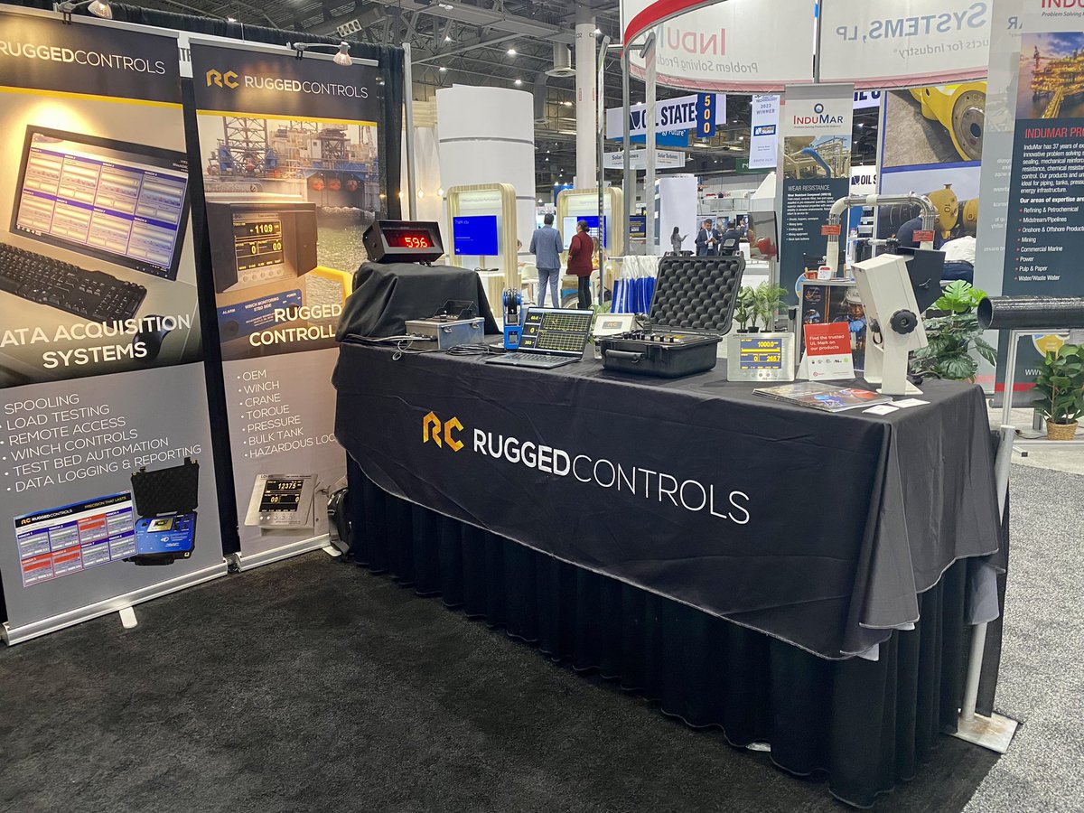 ruggedcontrols's tweet photo. Ready for day 2 - #otc2023 https://t.co/dEJLFpPe16