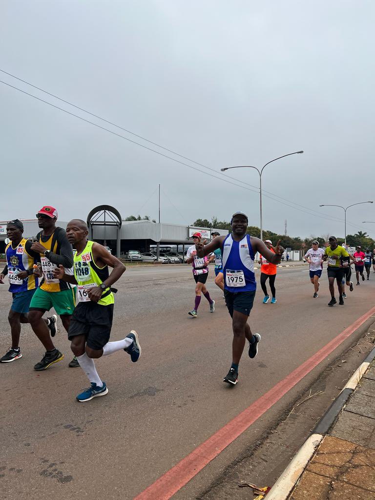 We ran and qualified yesterday #MiWayWallyHaywardMarathon