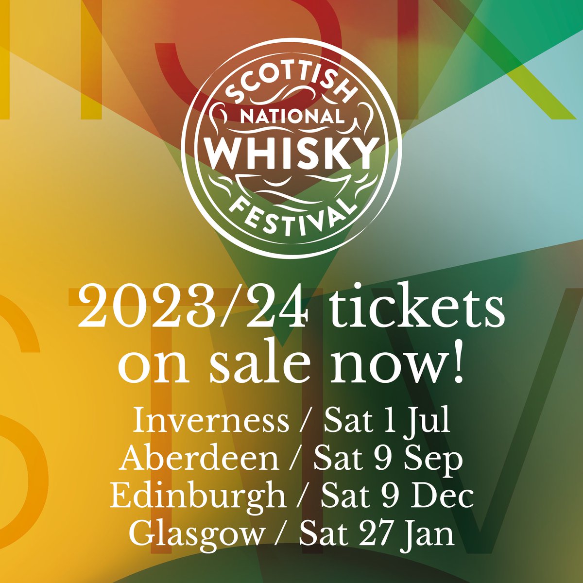 Scottish National Whisky Festival tweet media