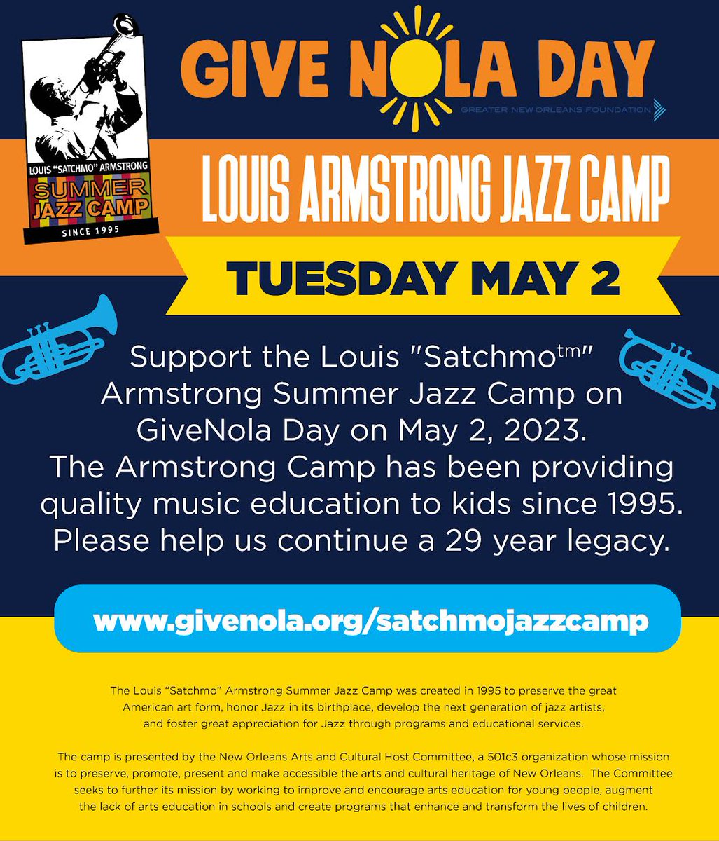 HAPPY GIVE NOLA DAY!

 loom.ly/D6jZz5E

#GiveNolaDay