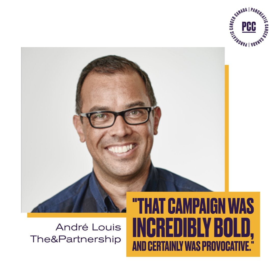 pancreaticna's tweet photo. Do you remember our 'Assumptions Can Be Deadly' awareness campaign? Learn more about the fearless strategy created by André Louis and his team at @and_partnership in episode two of UNAPOLOGETIC - The Podcast: https://t.co/fUXOWVIZ4o https://t.co/xAIXXGPd1A