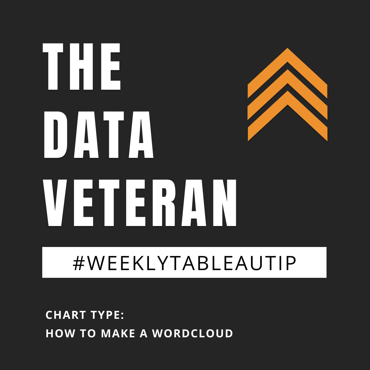 thedataveteran's tweet photo. Hey #datafam! Another week another #weeklytableautip. This weeks tip I am going to show you how to create a word cloud in #Tableau. This can be an interesting chart type that you can implement however use it sparingly.
Follow me for more #weeklytableautips! https://t.co/6wHX4naslJ