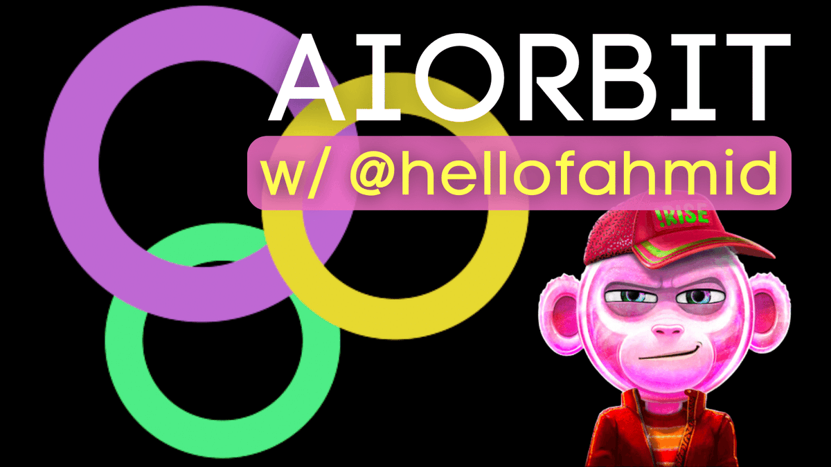 OCM Magazine 🐵 (@ocmmagazine) on Twitter photo We had the pleasure of sitting down with <a href="/OnChainMonkey/">OnChainMonkey®</a> member, Fahmid <a href="/hellofahmid/">hellofahmid</a>, to learn more about his background and his project, <a href="/aiorbitnft/">AIORBIT</a>.
What did the transition look like going from Engineer at <a href="/metagoodnft/">Metagood</a>,to full-time AI-based NFTs? 👇
ocmmagazine.com/member-talk/ai… We had the pleasure of sitting down with <a href="/OnChainMonkey/">OnChainMonkey®</a> member, Fahmid <a href="/hellofahmid/">hellofahmid</a>, to learn more about his background and his project, <a href="/aiorbitnft/">AIORBIT</a>.
What did the transition look like going from Engineer at <a href="/metagoodnft/">Metagood</a>,to full-time AI-based NFTs? 👇
ocmmagazine.com/member-talk/ai…