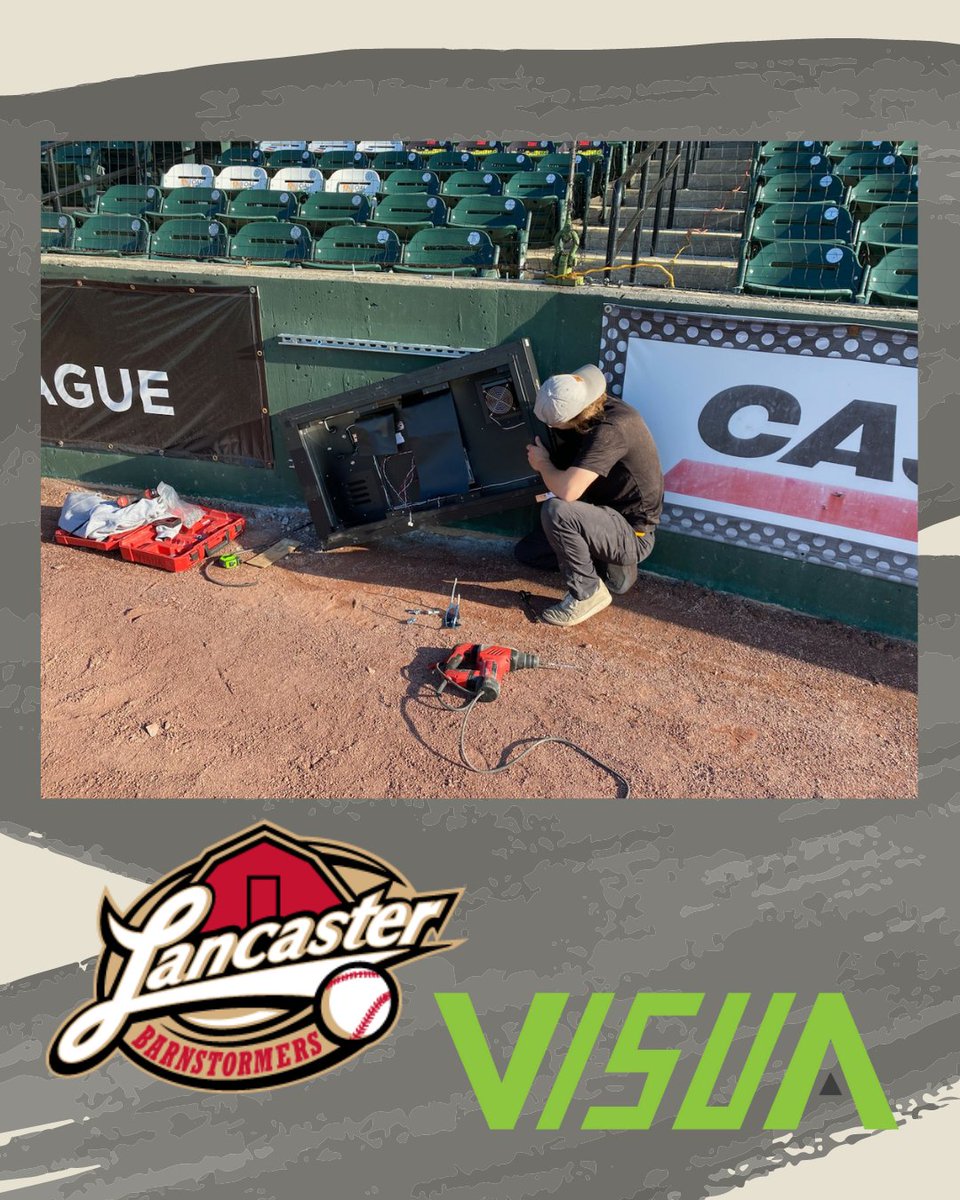 VisuaOfficial's tweet image. Happy Home Opener to the @gobarnstormers  @FrederickALPB  and @LIDucks! Visua worked hard at these stadiums this off season to prepare for today. Best of luck to everyone! 
#Visua #StadiumUpgrades