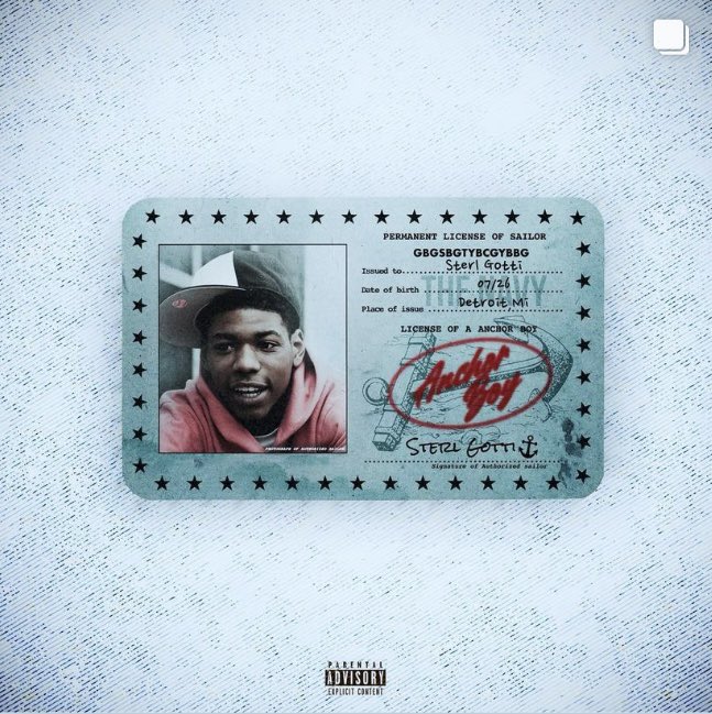 JoshStavola's tweet photo. Anchor Boy Out Now @SterlGotti ⚓️💙 Track 10. “Manhunt” produced by Me &amp; @ejstellarr https://t.co/2q0Emt2YdL