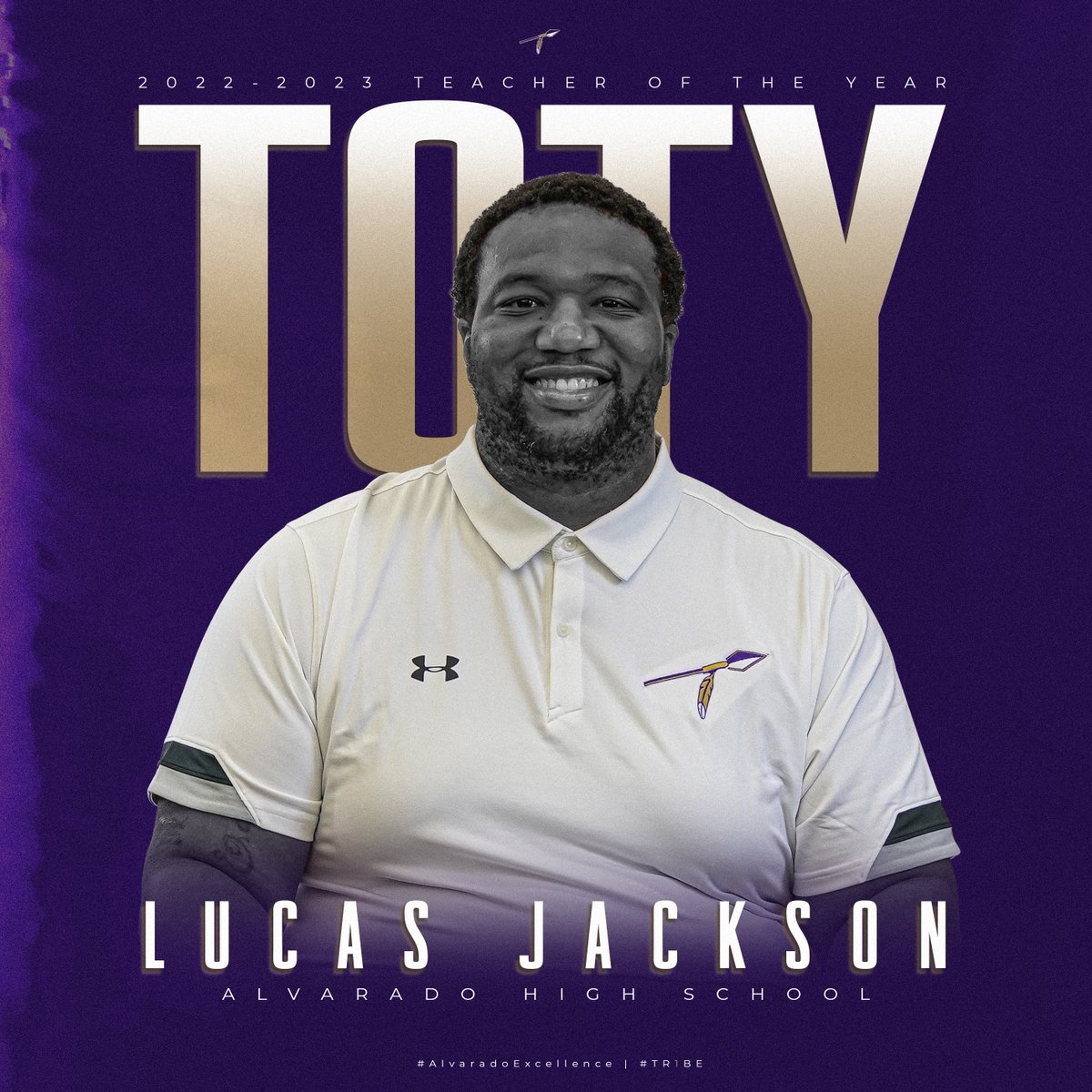 AlvaradoISD's tweet photo. Congratulations to all of our campus Teachers of the Year! #AlvaradoExcellence #TR1BE

@AlvaradoHigh  @AlvaradoSports1 - Lucas Jackson https://t.co/a1ft5fHRas