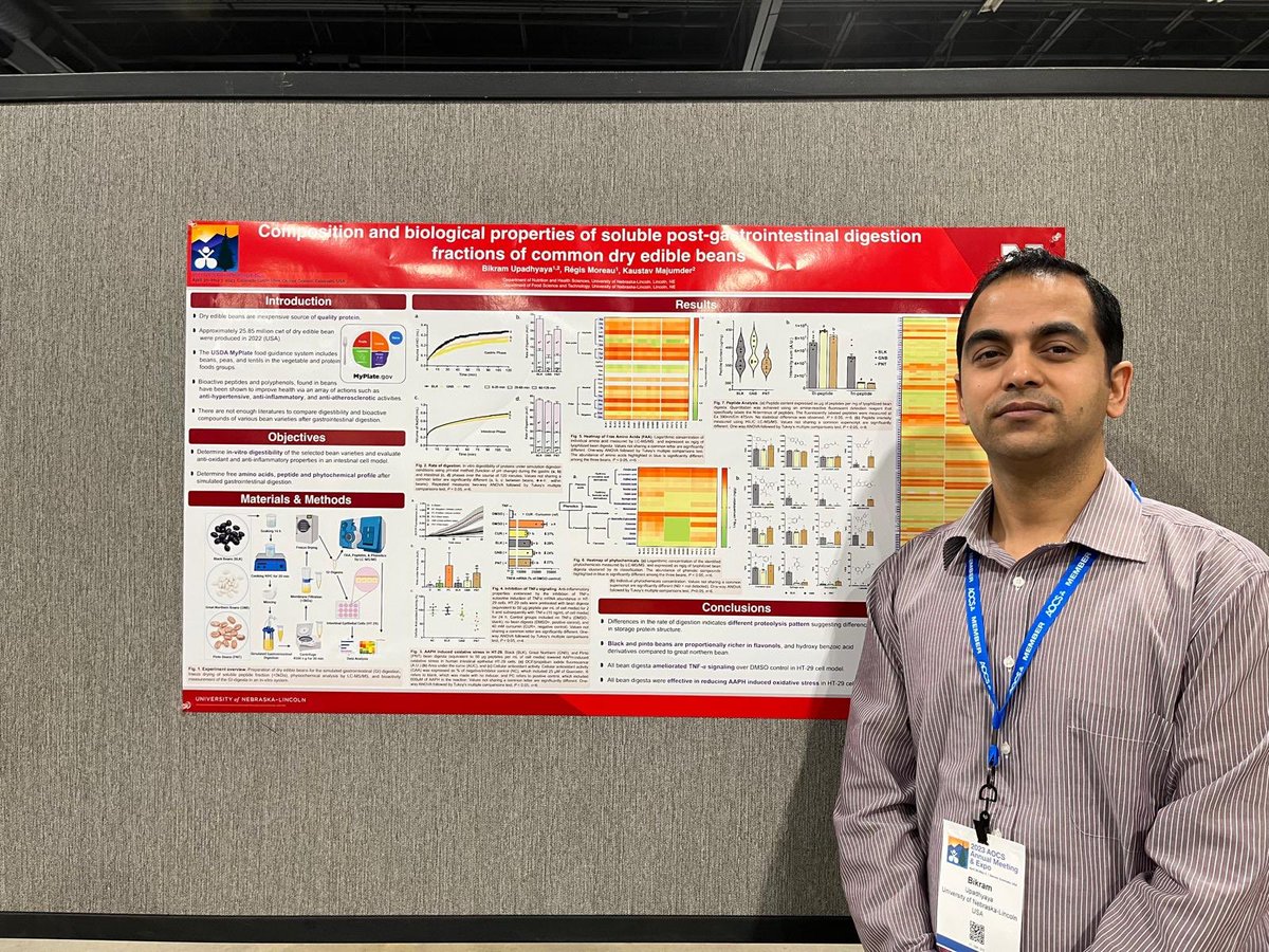 FoodBioPepLAB UNL (@unlfoodproteins) on Twitter photo Poster of <a href="/Bik_Upadhyaya/">Bikram Upadhyaya</a> (2nd place winner General ePoster competition) will help you to know which type of dry beans may be a healthier choice. Poster of <a href="/Bik_Upadhyaya/">Bikram Upadhyaya</a> (2nd place winner General ePoster competition) will help you to know which type of dry beans may be a healthier choice.