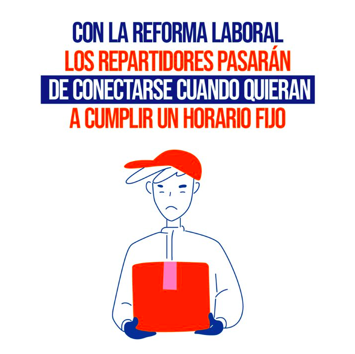 Col_Desarrollo's tweet photo. Y ustedes, ¿les afecta también esto o conocen a algún otro repartidor al que no le convenga un horario de oficina? 👀 https://t.co/QhFkmIydQF