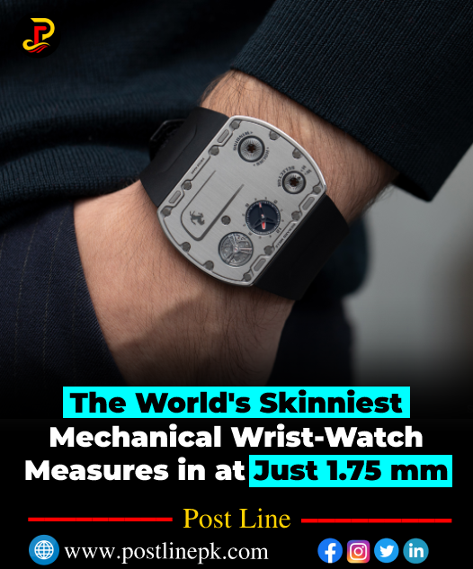 postlinepk's tweet photo. The World's Skinniest Mechanical Wrist-Watch Measures in at Just 1.75 mm.
.
.
.
.
.
#postline #wristwatch #wristwatches #wristwatchcheck #wristwatchlover #wristwatchchallenge #watch #watchdesign #BreakingNews #today #tending #manwatch https://t.co/KmAvfJ7jb8