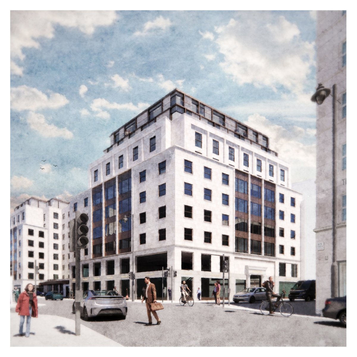 We are delighted that our proposals for the 8th and part 9th floors extension to the Westbury Hotel in London have been approved by Westminster City Council!