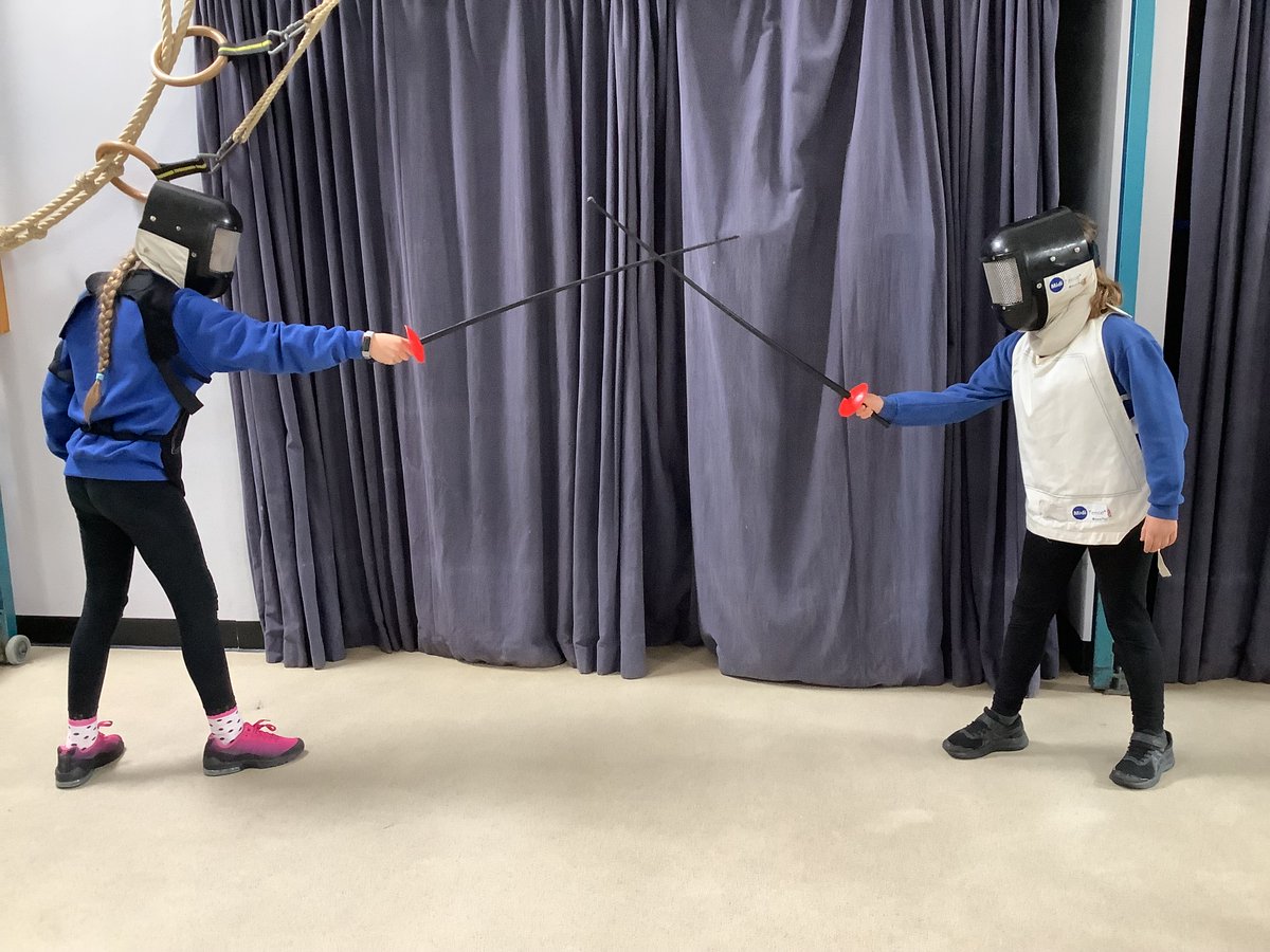 Our Fencing Club is proving to be a huge success, we will be running this again next term for those that didn't manage to get a place.