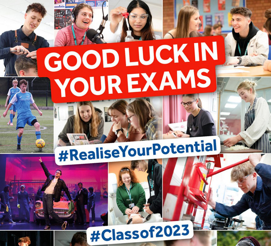 StrodeCollege's tweet image. ⌛ EXAM TIME #Classof2023

Wishing all students the very best in your exams.
Pace yourself and remember - you can #RealiseYourPotential

It is entirely normal to feel anxious and stressed about #exams. Here we have some tips for managing those feelings 👉ow.ly/3QEn50O8NNL