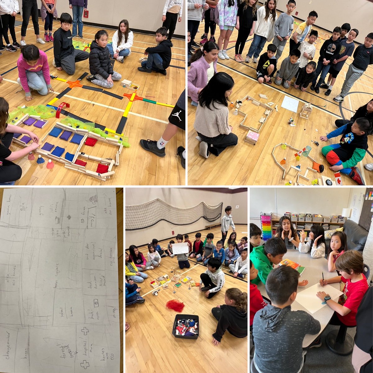 Grade 4’s participated in a design challenge to create Communities of Positive Change out of loose parts! Plan, Design, Create. #teamwork #STEAM ⁦<a href="/westcot_school/">Westcot School</a>⁩ ⁦<a href="/firouzehv/">Firouzeh</a>⁩