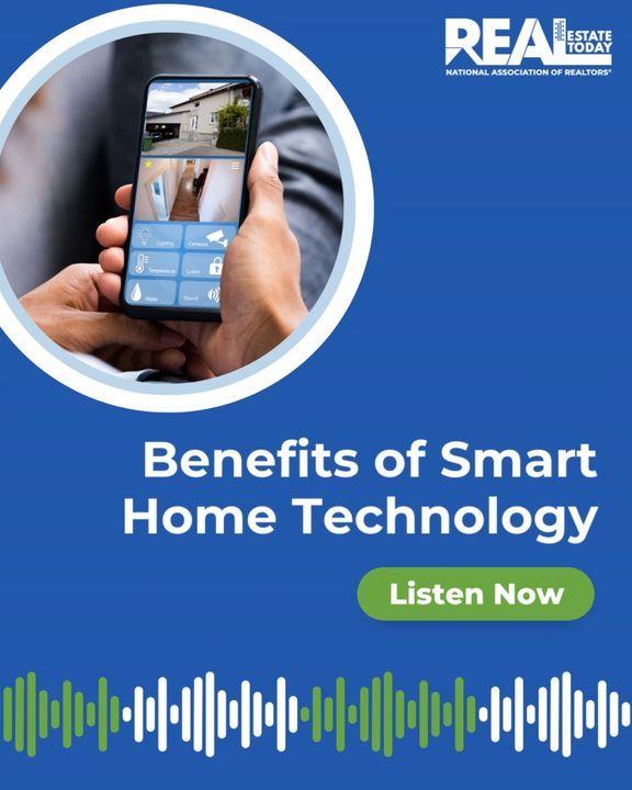 Real Estate Today examines whether buyers are looking for a smart home—and how sellers can make a big impression by using smart home tech. Listen: bit.ly/41ZfLLC bit.ly/41ZfLLC