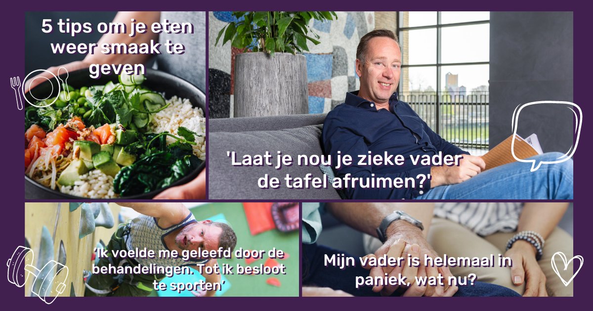 Met trots presenteren wij ons online magazine: Voor Elkaar! 
Dit spiksplinternieuwe magazine is speciaal voor jou en je naasten. Met ervaringsverhalen en artikelen over onderwerpen die je raken.
Nieuwsgierig? Je kunt Voor elkaar nu lezen op: magazine.darmkanker.nl