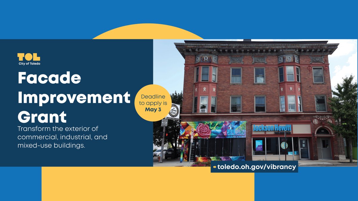 City of Toledo on Twitter "We want to support revitalization efforts that will create jobs