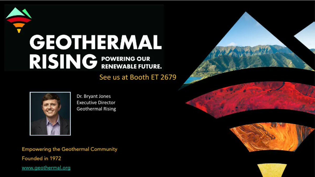 Geo_Rising's tweet photo. Geothermal Rising is in #Houston, TX this week for the Offshore Technologies Conference! Find us at booth ET 2679 next to the main Energy Transition Pavilion. Stop by to chat about the #cleanenergytransition &amp; learn about our recent launch of the #TXLAOR Regional Interest Group. https://t.co/4WvgFOIhfu