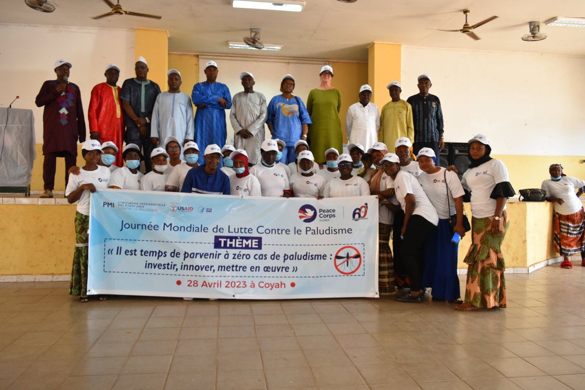 PCGuinea's tweet photo. Le @PCGuinea, en partenariat avec le #PNLP, a organisé la semaine dernière une journée de célébration pour sensibiliser sur les acquis dans l'effort d'éradication de la maladie, et les perspectives à venir.

Découvrez quelques moments de la célébration. https://t.co/OzP0T3XORQ