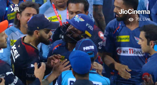 TheKandaNews's tweet photo. BCCI announces strict action against KL Rahul for stopping the fight, fined 100% of match fee https://t.co/t8cZX0C6FN