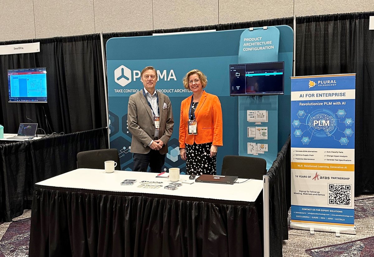 modmgmt's tweet photo. ACE 2023 is off to an excellent start for the PALMA team. If you're also attending the conference, stop by our booth to learn how to connect product roadmaps using a modular information model.
#ACE23 #Aras #PLM #DigitalThread #PALMASoftware #ModularManagement https://t.co/8vaXnKDPWG