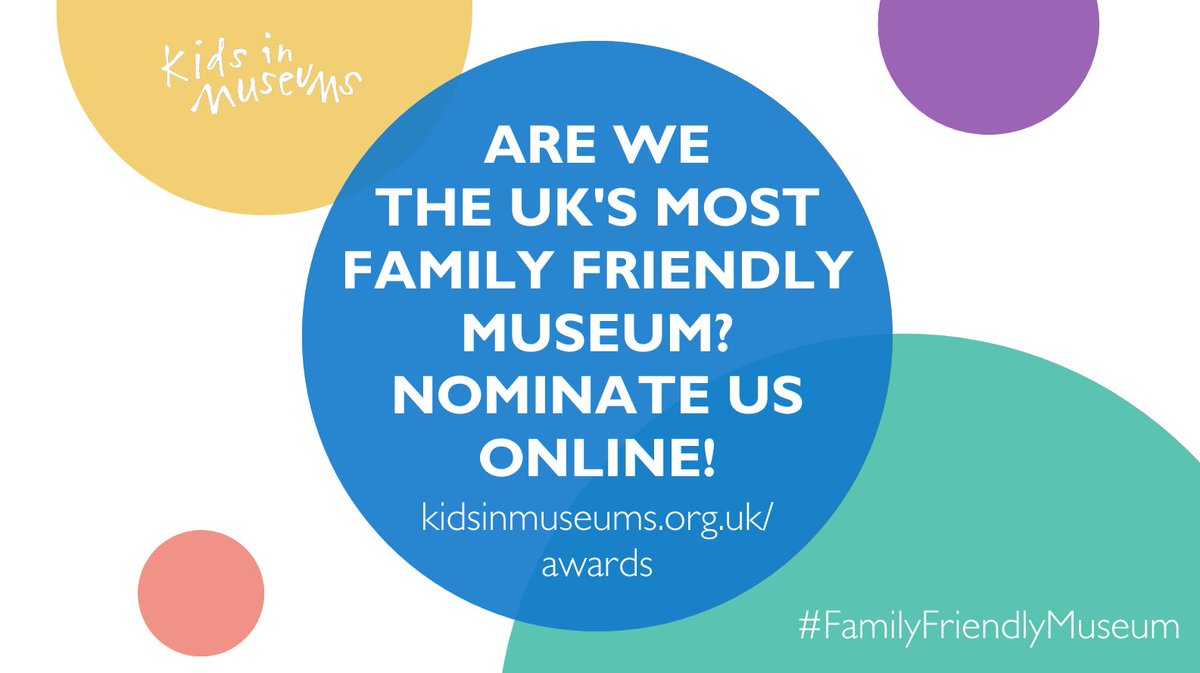 If you have enjoyed a visit to Congleton Museum we would love for you to nominate us for the Family Friendly Museum Award. 

Nominate us here👇
kidsinmuseums.org.uk/.../nominate-a…

The deadline for nominations is 5 June 2023 @ 5pm.

#FamilyFriendlyMuseum