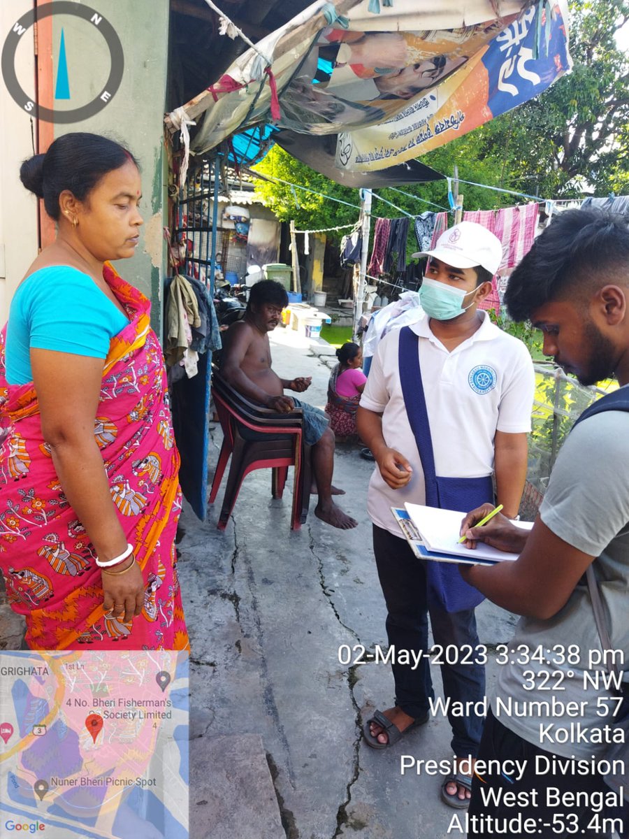 NssMorning's tweet photo. NSS unit of Bangabasi Morning College doing survey on 'Youth not in Formal Education or Regular Employment'at adopted village Tapuriaghata. #nssbmc @_NSSIndia @ConnectingNss @YASMinistry @rdnss_kolkata @pankajsinghips @PIBKolkata @PIB_India https://t.co/B9UCXoGYlB