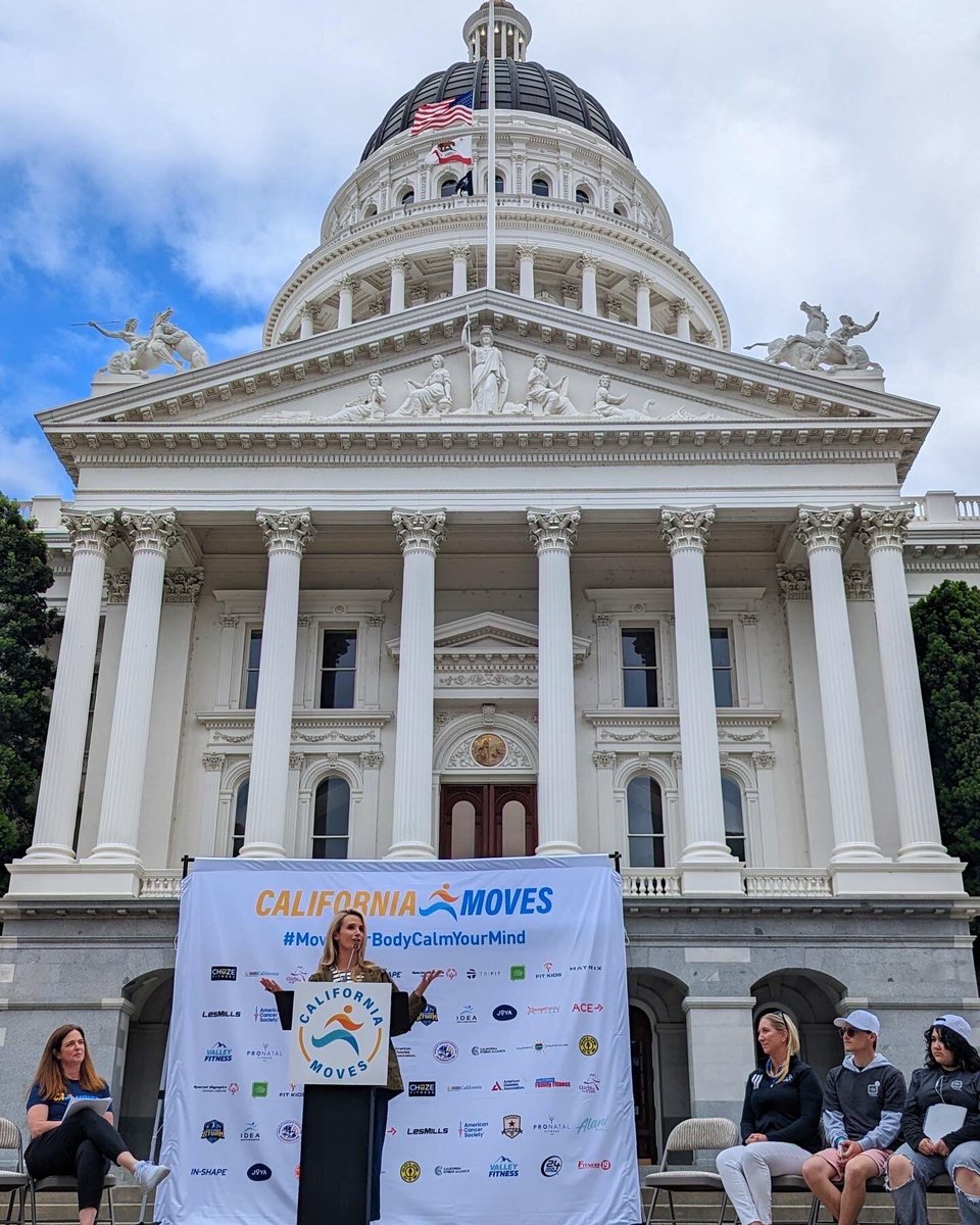 PerryComGroup's tweet photo. What an honor to work w/ @CAFitAlliance, First Partner @JenSiebelNewsom, chronic disease orgs, mental health advocates &amp; policymakers to kick off the state’s first annual California Moves for Physical and Mental Fitness Month! 

Read more about #CAMoves >> https://t.co/XD9oL6C1yL https://t.co/XeBPNBKwm7