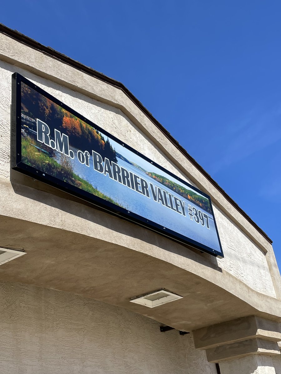 RmRm397's tweet photo. New sign for the new office #barrierlake #barriervalley @RmRm397 https://t.co/sy4aajZs7e