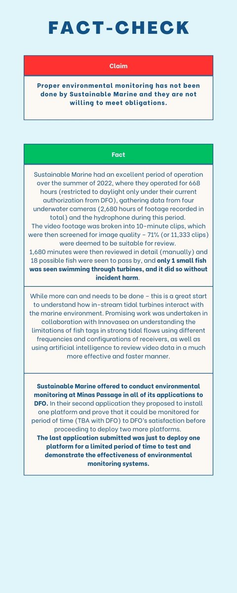 Misleading statements are being made about our technology and our company following the disappointing news that we have had to suspend our project at Grand Passage. We believe facts are important. Below is information to correct these statements: