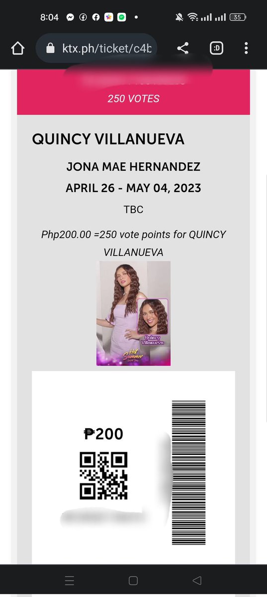 QuincysAngel's tweet photo. Vote QUINCY VILLANUEVA as your LaHottest Queen via KTX🔥👸

Vote here👉🏻 https://t.co/iCvk1VJtzL…

#QuincyVillanueva @quincy_adrienne https://t.co/1PojlKsnYh