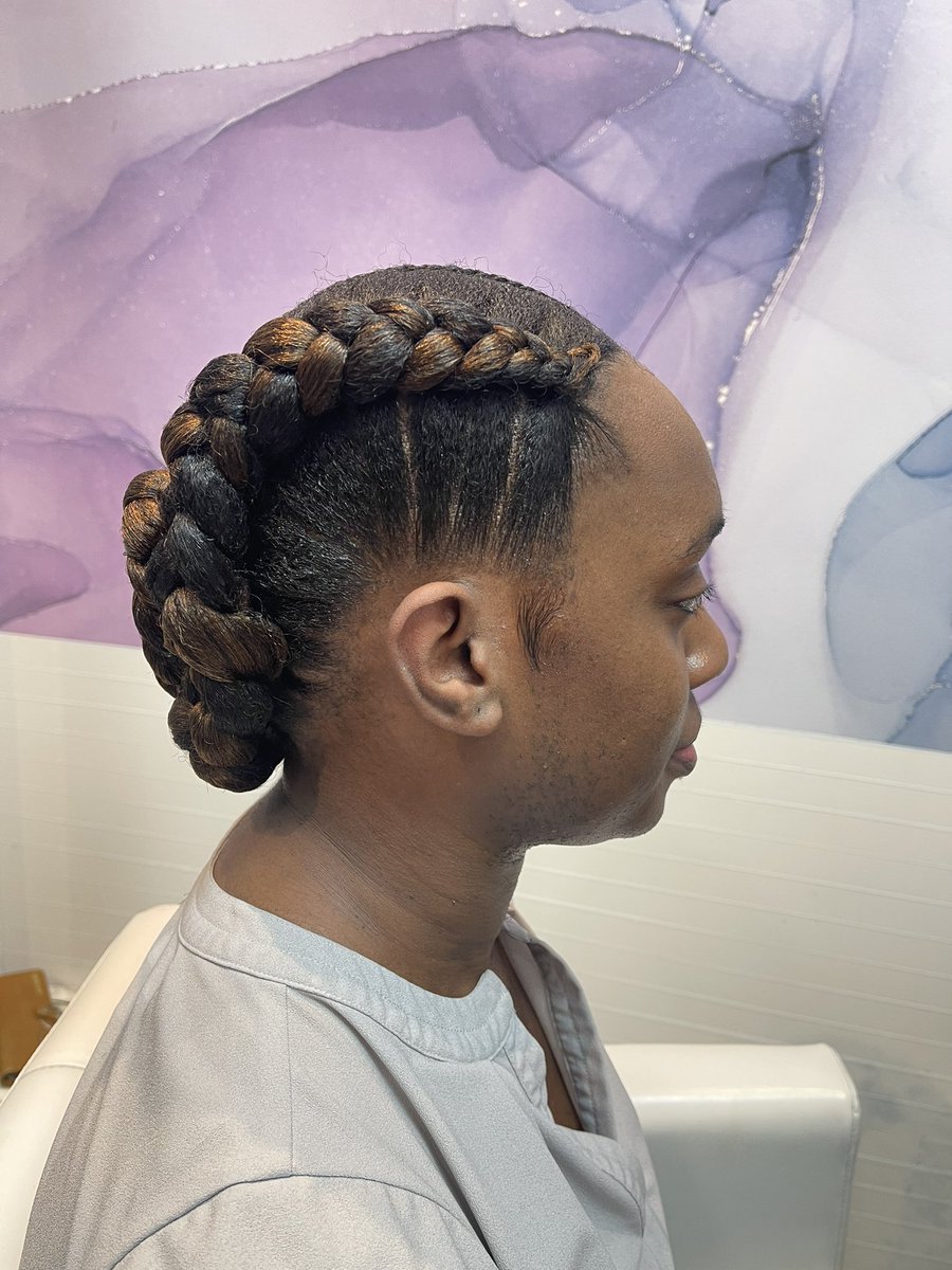 GiovonniLuxe's tweet image. #GL #GiovonniLuxe #conrows #NaturalHairstyle