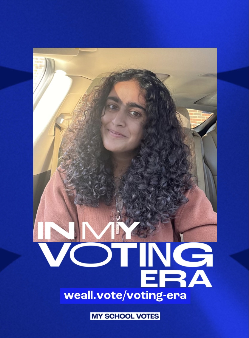 WhenWeAllVote's tweet photo. Seona's in her activist era 🔋⚡️

Turning 18 in '23? Tap into your power by registering to vote at https://t.co/cONiMMJS9E, then post about how it feels to step into your #VotingEra for a chance to see your content on our channels. Be sure to tag #MySchoolVotes. https://t.co/iUUr2XPr3H