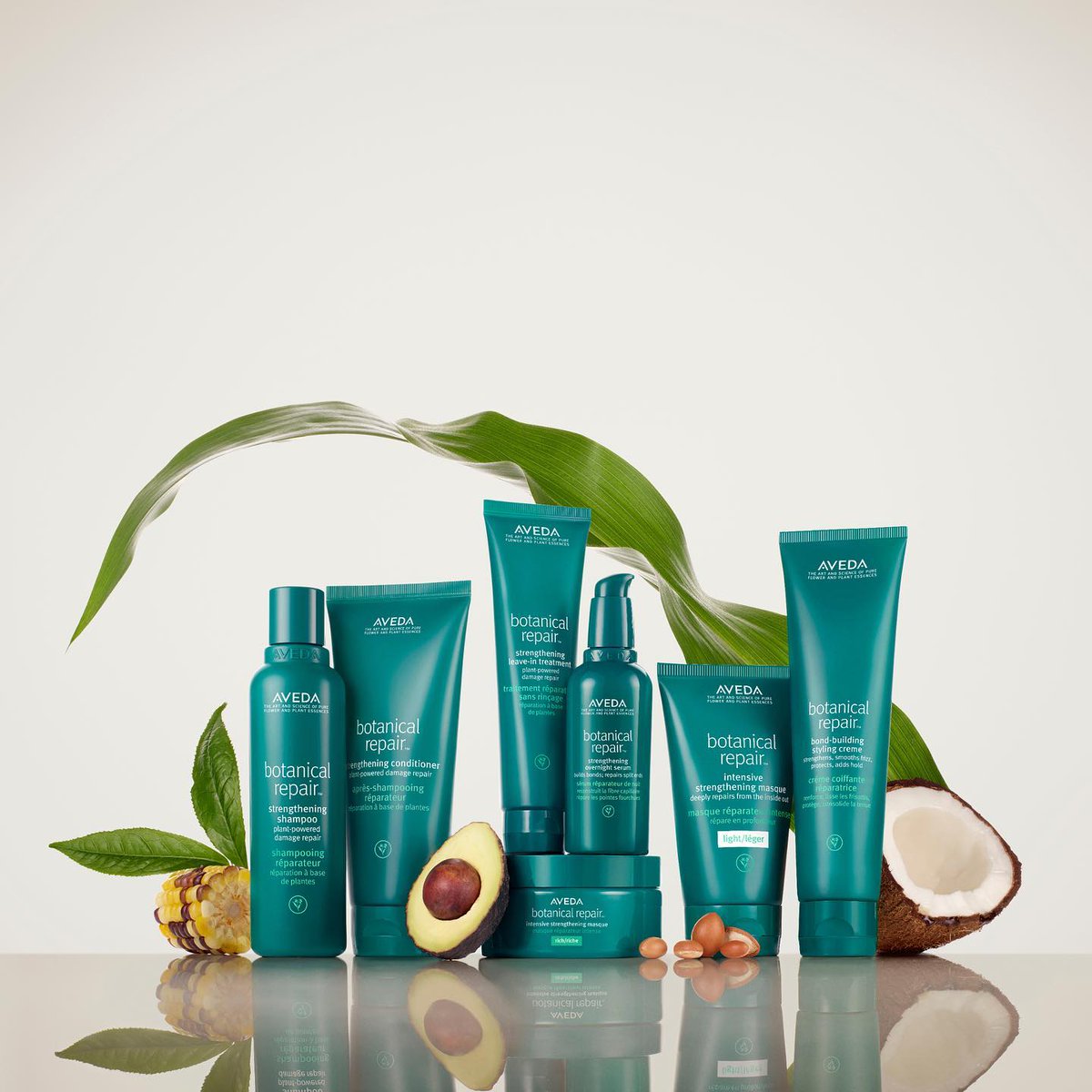 My New Year's resolution? Getting strong…er hair. 💪 Invest in stronger, shinier, healthier-looking hair with Aveda's Botanical Repair collection. #AvedaHairLove #BotanicalRepair #BotanicalRepairCollection #VeganHairProducts #AvedaVegan #StrongerHair #LeapingBunnyCertified