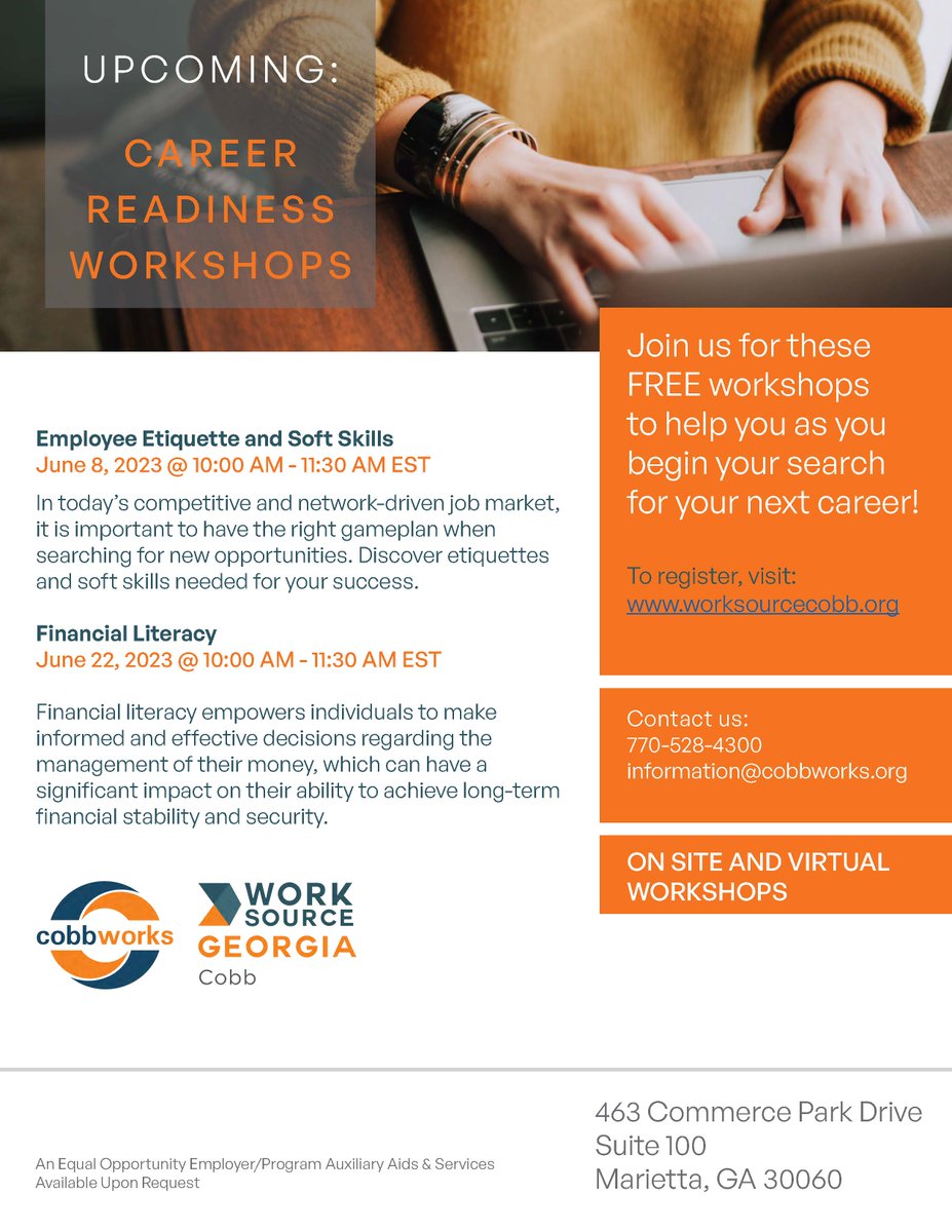 WorkSource Cobb/CobbWorks tweet media