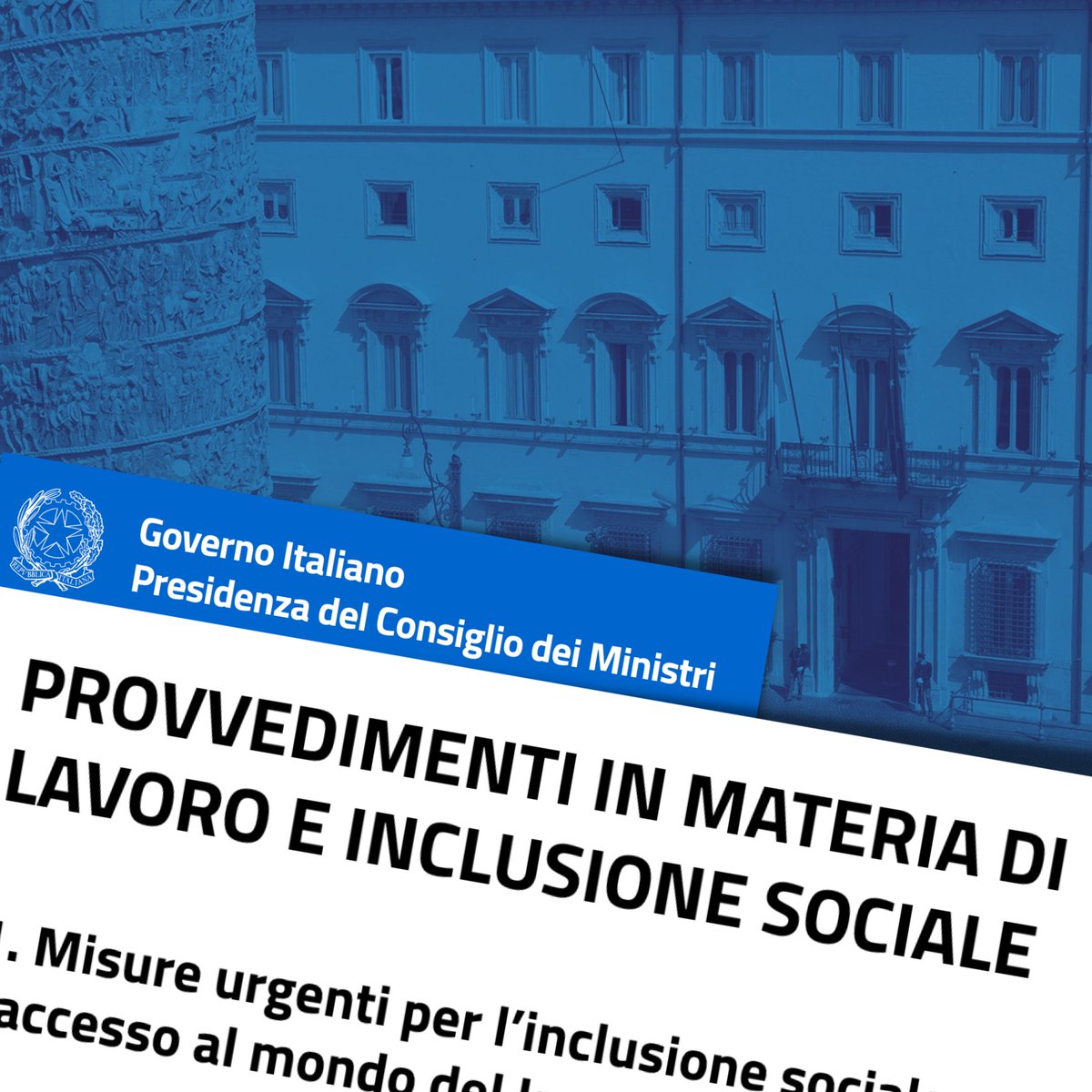 assolavoro's tweet photo. Giusta la direzione dei provvedimenti del #Governo. Ora verifica nell’operatività. 
#Assolavoro sul Decreto Legge per l’inclusione sociale e l’accesso al mondo del lavoro 👇 #DecretoLavoro #LavorodiValore https://t.co/NcNe9CtNjT