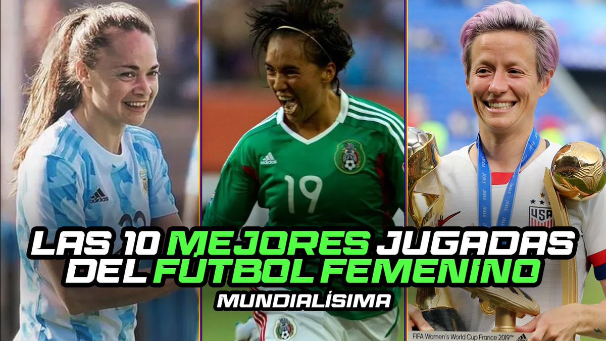 FlopiTP's tweet photo. Este año hay mundial de fútbol femenino!!! Y yo armé para mi canal un video con las 10 mejores jugadas del fútbol femenino. Me sirve bocha que lo vean, compartan y hagan rt. 

Por acá 👇🏻

https://t.co/Zq542u27wS https://t.co/QdvnageWac