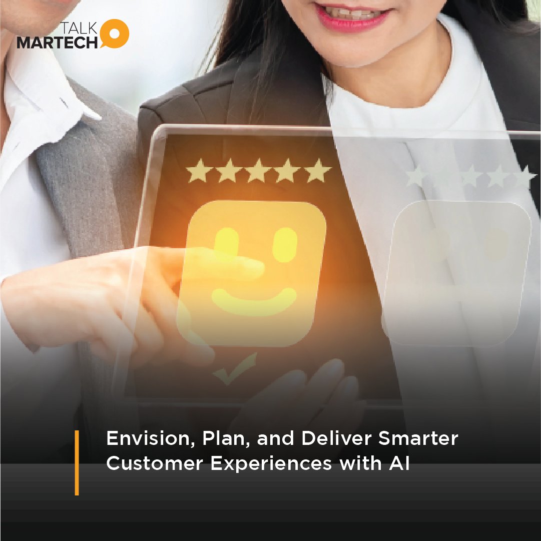 talk_martech's tweet image. Artificial intelligence (AI) can be a powerful tool for envisioning, planning, and delivering smarter #customerexperiences. Investing in AI-driven customer experiences is a smart move that can pay off in the long run. 

Read more: bit.ly/3VrO7Ej

#IntelligentSearch #tech