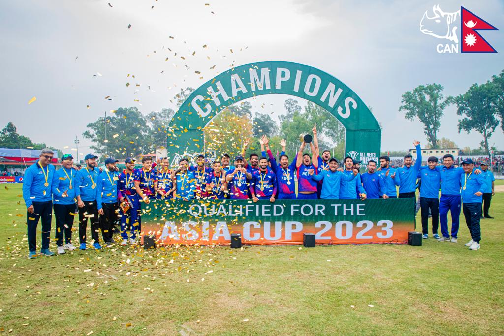CricketRaman's tweet photo. "Incredible journey", our team has shown that with hard work, determination, and a positive attitude, anything is possible, we couldn't have done it without our amazing team, supporters, and each other. Cheers to an unforgettable season.  #ACCPremierCup #RoadToAsiaCup https://t.co/qLF3kKMkKT