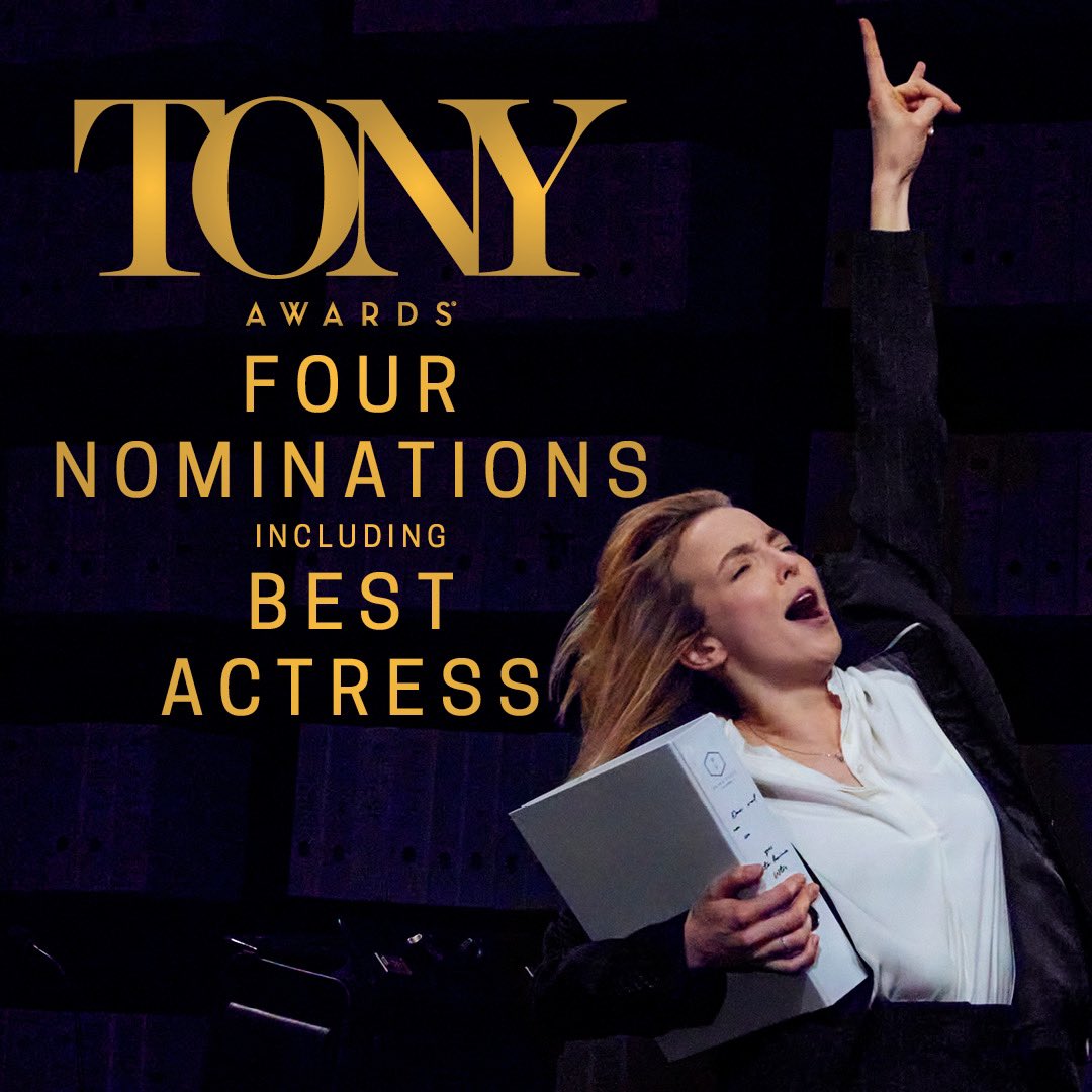 estreetprods's tweet photo. #PrimaFaciePlay has been nominated for four #TonyAwards, including Best Actress for #JodieComer. 

Sending heartfelt congratulations to all of this year’s nominees. https://t.co/91sJD9JsAi